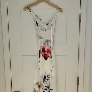 Lulu’s White Maxi Dress